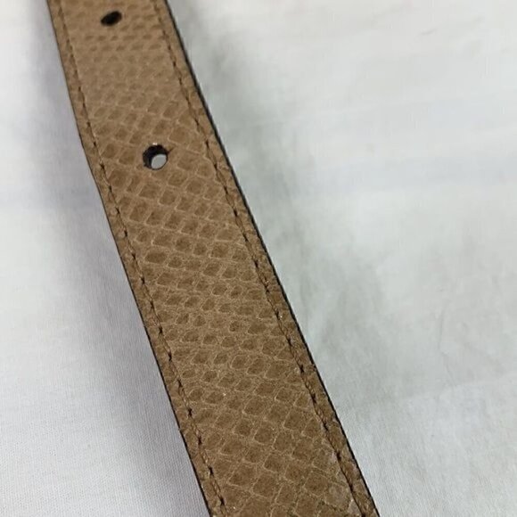 Coach Penelope F16533 Crossbody Bag - Ivory Leather/Tan Snakeskin Embossed Trim - Picture 11 of 13